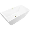 59" X 30" Acrylic Freestanding Bathtub | Home Improvement Bathtubs with Contemporary Design for Soaking and Bathing 6