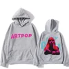 Lady Gaga Hoodie Double-sided Printing Comfortable Aesthetic Sweatshirts With Hooded Gothic Clothing Moletom Hip Hop Pullovers 5