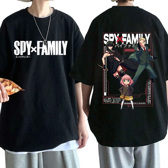 SPY x FAMILY Unisex T-Shirt for Men & Women Anime, Loid, Yor, Anya, Bond,  Forger