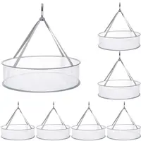 Clothes Drying Drying Basket Clothes Drying Net Clothes Flat Net Bag Home Socks Drying Artifact Clothes Drying Basket Net 1