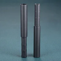 10Pcs Black Golf Club Carbon Fiber Extension Rods Kit Butt Extender Stick for Iron /Graphite Shaft Putter Golf Accessories 125mm 2