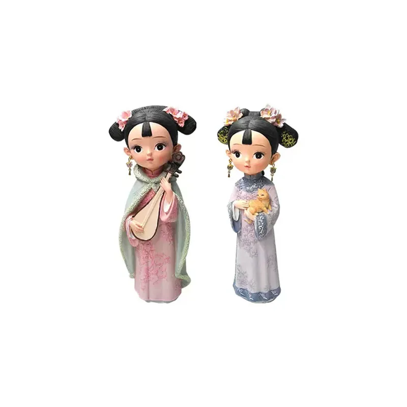 Chinese Style Palace Princess Doll, Handmade Court, Retro Doll Decorations, Chinese Exquisite Gifts