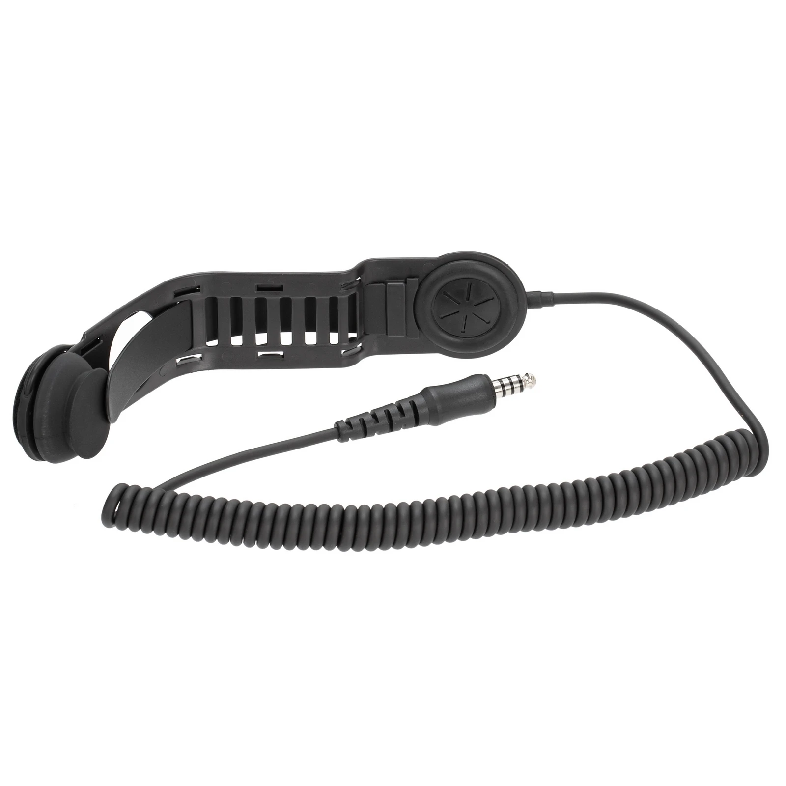Motorcycle Bike Fighting Helmet Bone Conduction Headset with U94 PTT Adapter For Motorola Xir P6600 P6620 XPR3300 XPR3500
