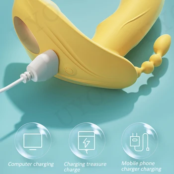 clit sucker vibrators for women clitoris stimulator wearable dildo remote control couple sex toys app controlled 2in1 vibrator 4