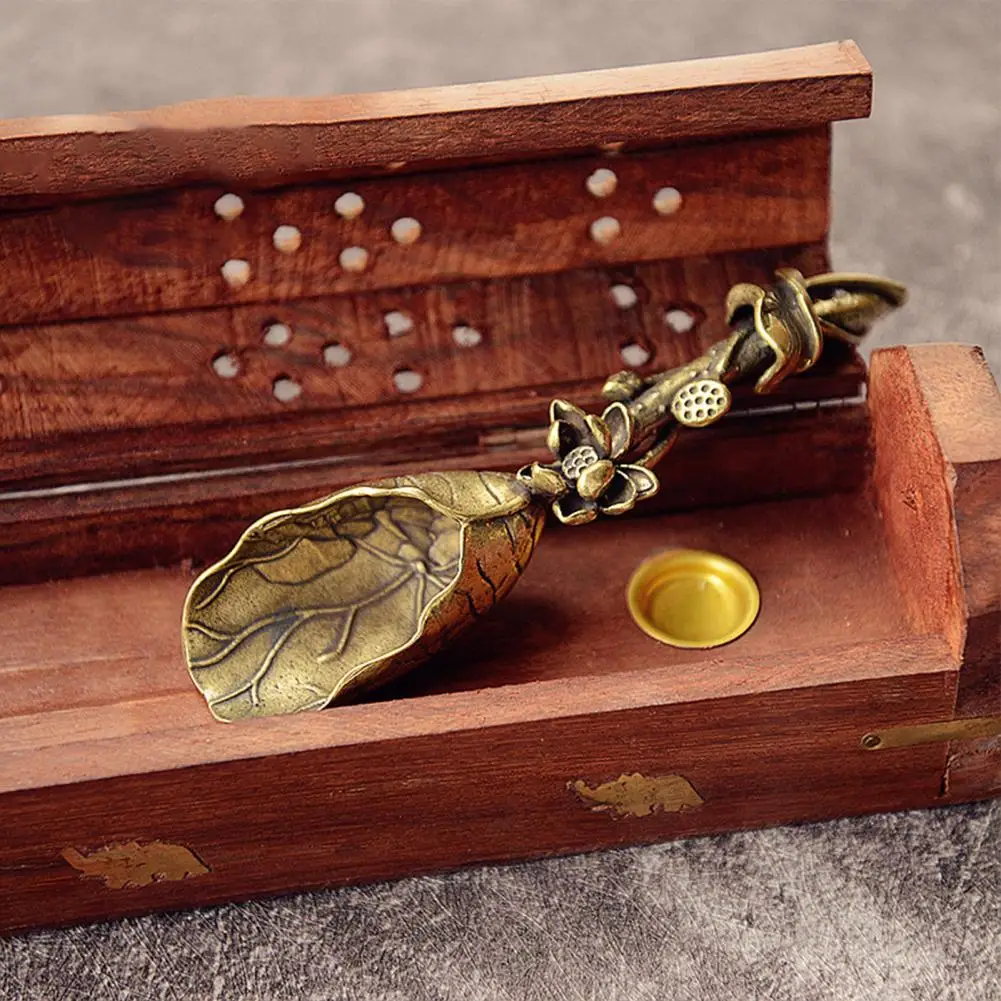 Tea Spoons Lotus Shape