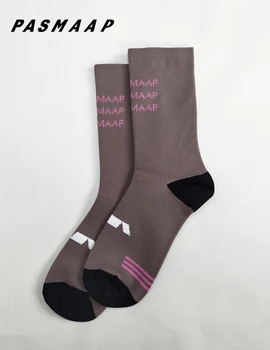 PASMAAP Nuovi calzini da ciclismo Calzini a compressione di alta qualità Calzini da calcio per uomo e donna Basket Corsa all'aperto Professionale 1