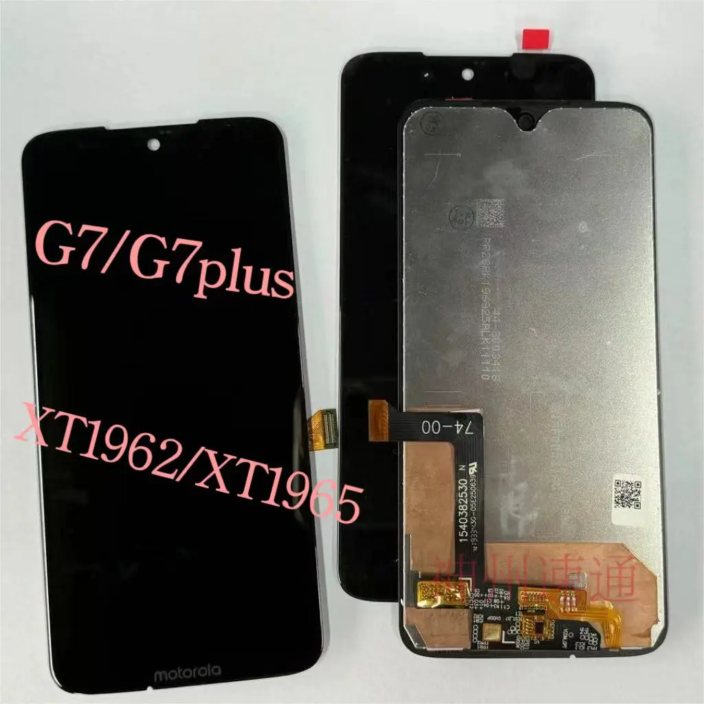 6.5'' Motorola Original G7 G7plus LCD Display Touch Screen Replacement XT1962 XT1965 MOTO G7 G7plus Display