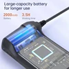 Industrial Endoscope Camera 4.3inch IPS Screen 8mm HD1080P IP67 Waterproof 8 LED Light Inspection Borescope for Pipe Car Repair 4