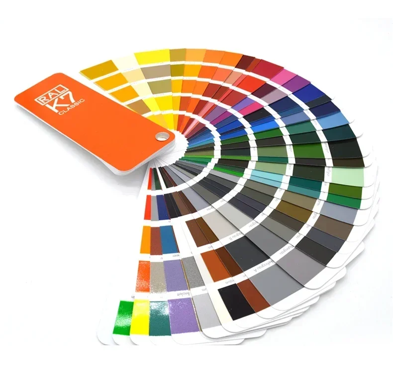Original Germany RAL color card international standard Ral K7 color chart for paint 213 colors with Gift Box color card chart