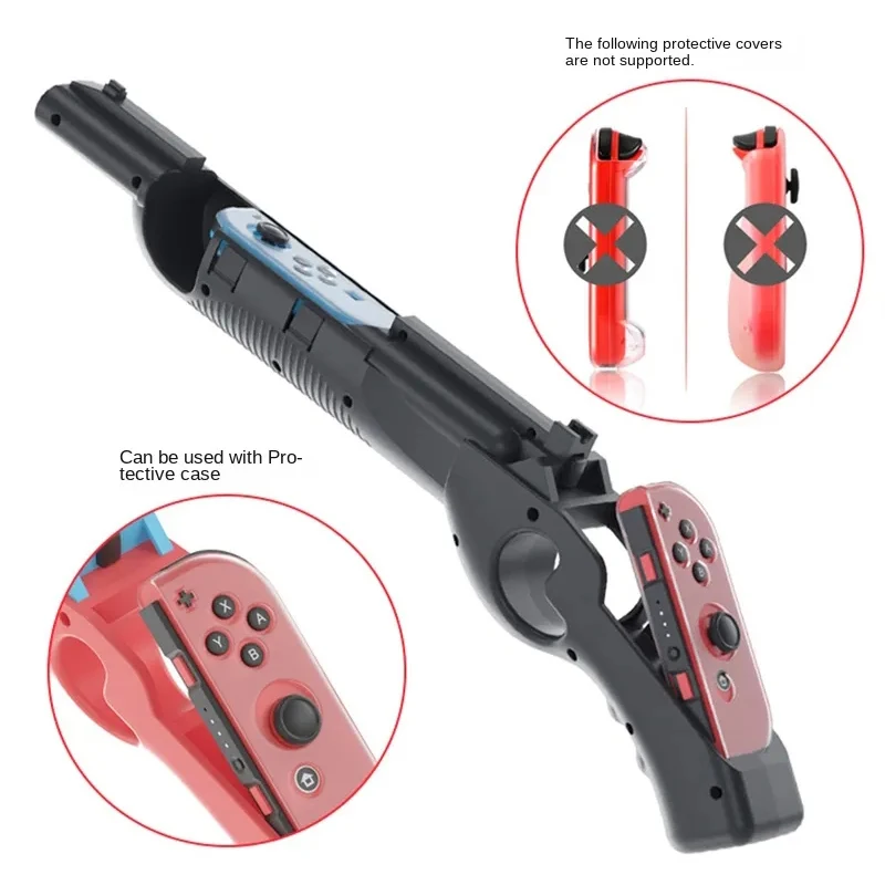 Controller Per Pistola Di Gioco Per Nintendo Switch/Switch Oled Joycon Grip Call Of Judas, Sniper Elite 3 Doom 4, Splatoon 3/2,Fortnite