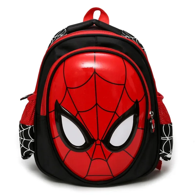 MINISO Disney Super Heroes Waterproof Children School Book Bag Cartoon Cute Kindergarten Personalized Print Spider Man Backpack