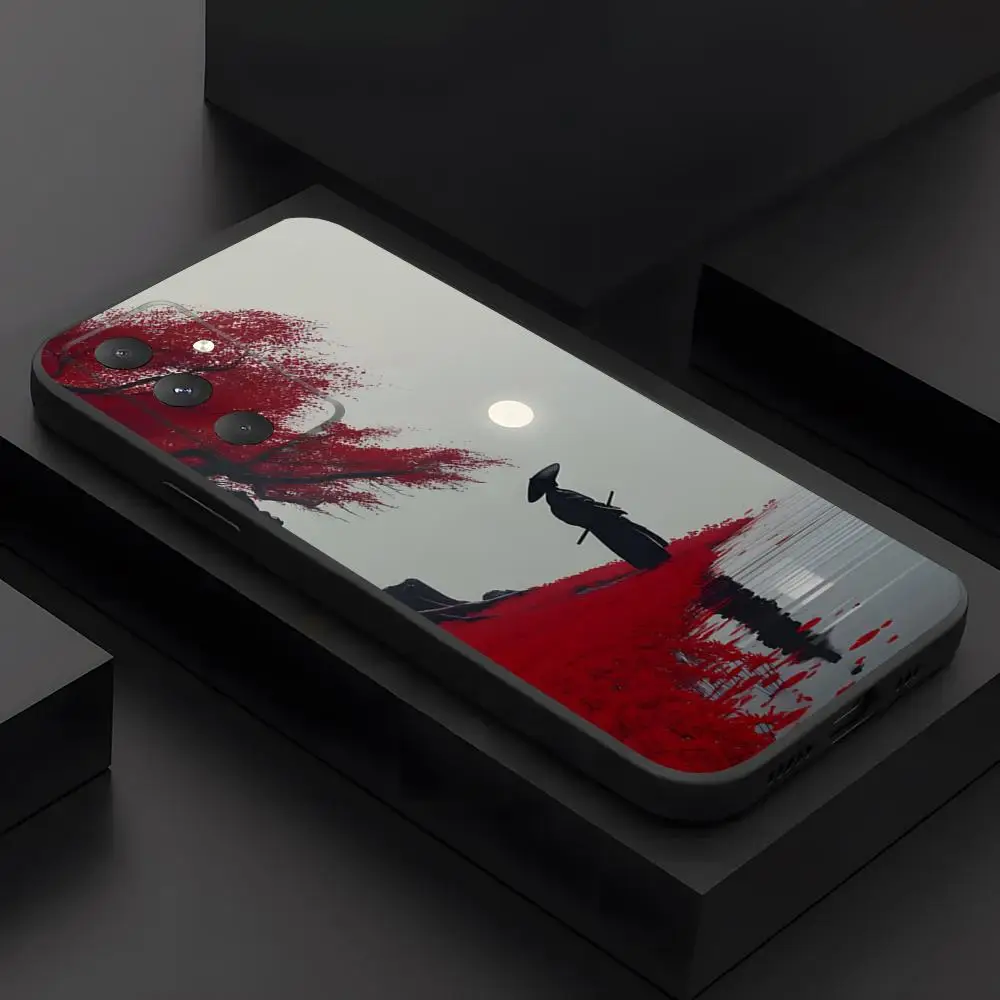 Japanese Samurai Art Phone Case - Stylish Protective Back Cover