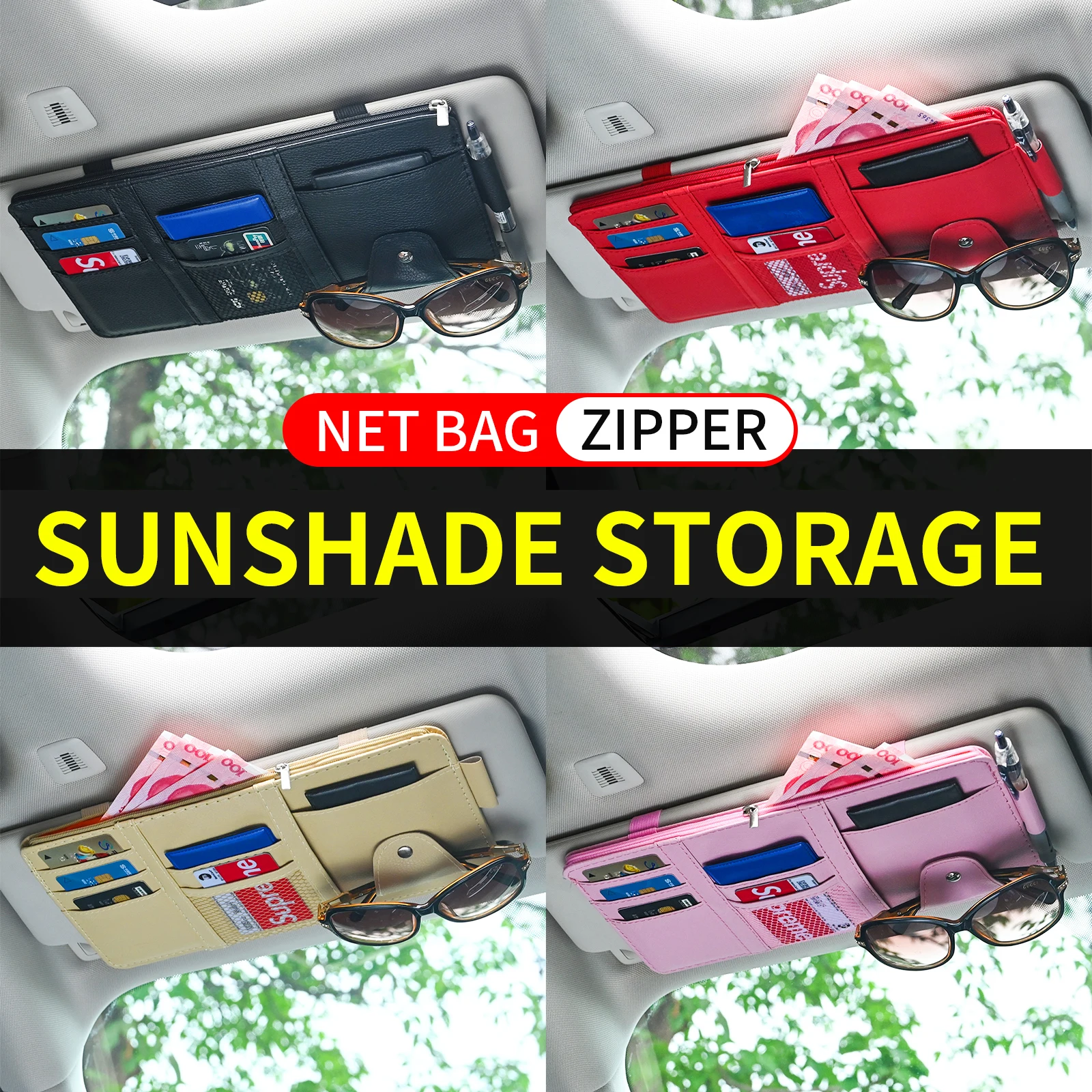 Car Sun Visor Organizer 3