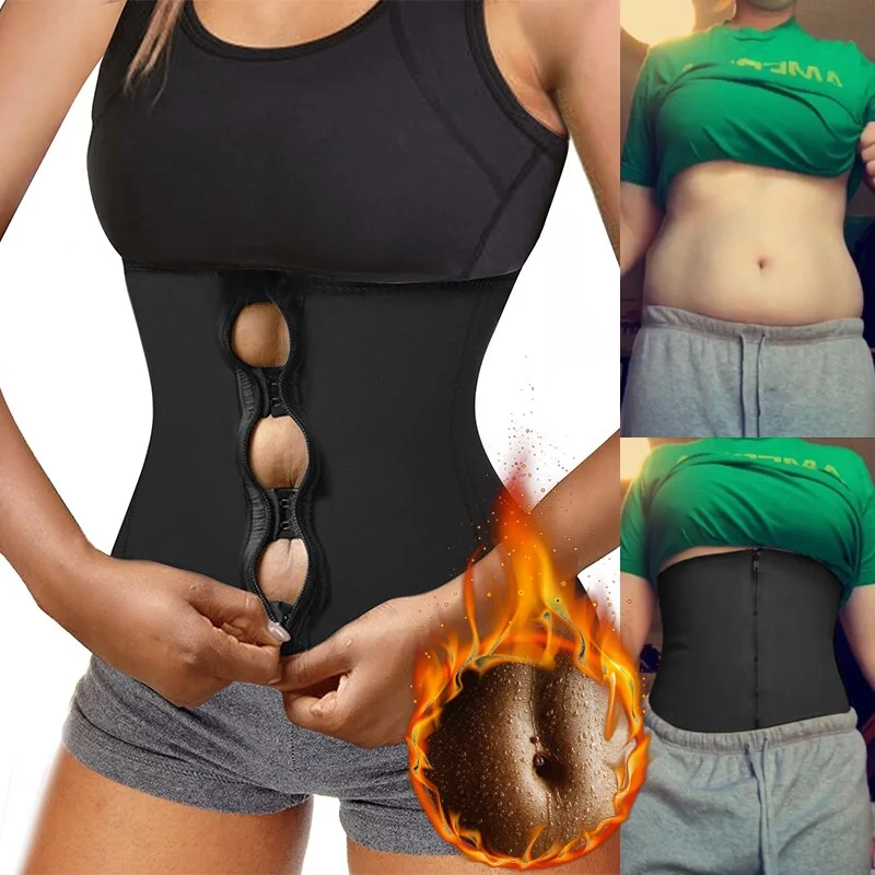 

Latex Waist Trainer Cincher Corset for Women Weight Loss Shaper Belly Trimmer Belt Sauna Sweat Girdle Slimming Modeling Straps