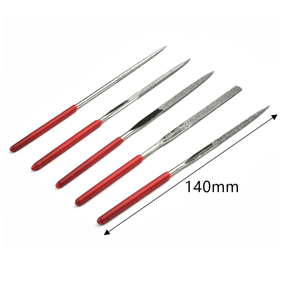 

Ceramic Glass Stone Needle Files 5pcs Set Tools Wood Carving Craft Metal Jeweler Diamond Gadget Pack Useful Parts