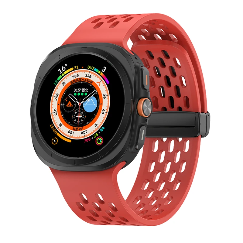 Silicone Magnetic Sport Band - No Gaps Design