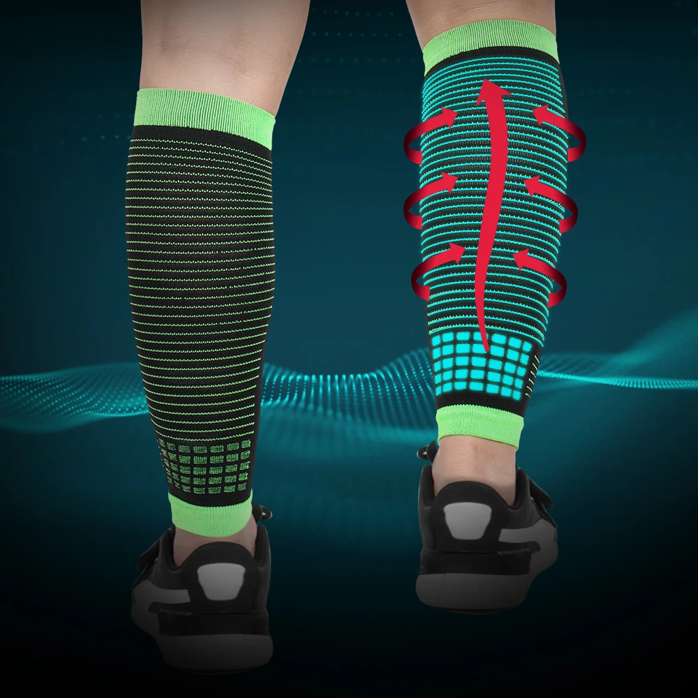 Sports Compression Leg Sleeves UV Protection Leg Warmers Men Cycling Running Basketball Marathon Gym Leg Guard Lower