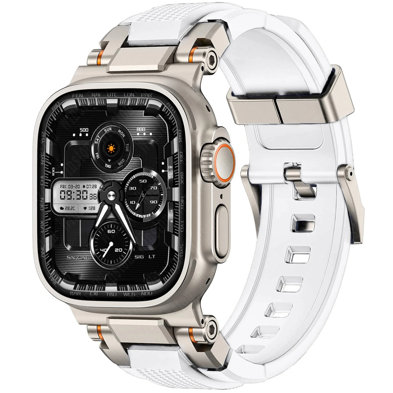 Men's Premium Silicone Sport Strap