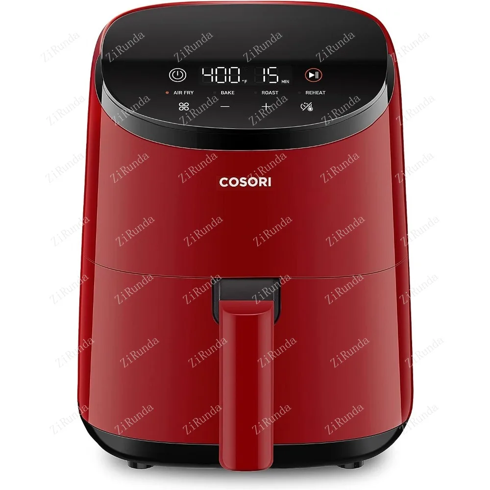Air fryer four in one small, baking, heating, low noise, non stick, and dishwasher safe basket 4
