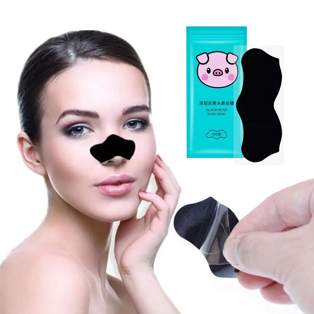 Nose Mask Removes Blackheads Peel Nasal Strips Deep Pore Pore Care Cleansing Mask Shrink Skin Peel Face Remove Black Dots O U5Q7