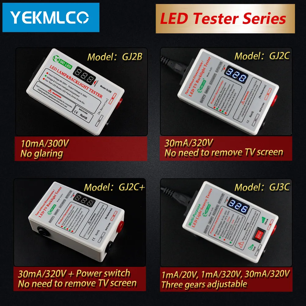 LED Tester 0-320V TV Backlight Tester Multipurpose Screen Repair Tools without Disassemble LED Bead Lamp Strips Check Device 6