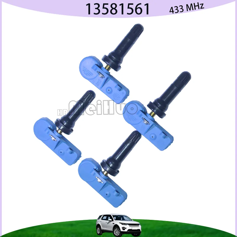 4PCS 433MHZ 13581561 Reifendruck Sensor Für Opel Adam Antara Corsa Meriva Mokka Auto TPMS