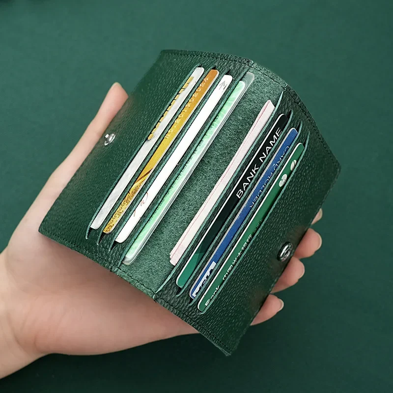 Portafoglio Uomo In Ecopelle Con 7 Scomparti Per Carte E Portamonete - Colore Nero - 2