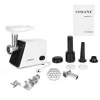 Multifunctional Electric Meat Grinder, Portable Stainless Steel Vegetable Food Stick Meat Grinder, Large Capacity Meat Grinder 6