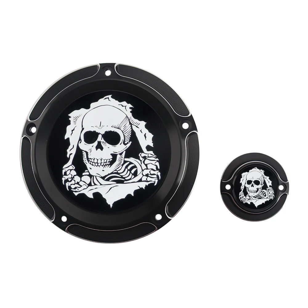 Motorrad Derby Cover Timer Abdeckung für Softail Low Rider fxlr 2019 Street Bob fxbb fxlrs 2023 Heritage Classic Flhc 2015-2018 – Detail 16