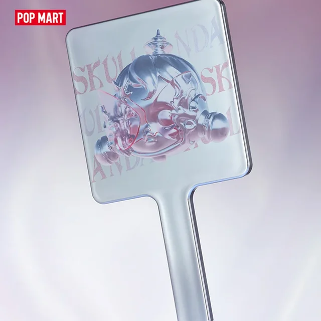 POP MART Skullpanda Sound Series กระจกพกพา ของเล่นกล่องสุ่มสุดฮิต กล่องปริศนา ของเล่นน่ารัก ฟิกเกอร์อนิเมะ ของขวัญสำหรับสาวๆ 1