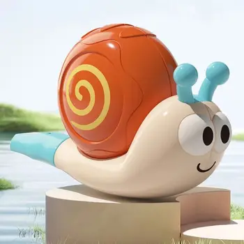 Musical Instrument Snail Whistle Pronunciation Training Baby Interactive Snail Musical Whistles Clarinet Washable 1