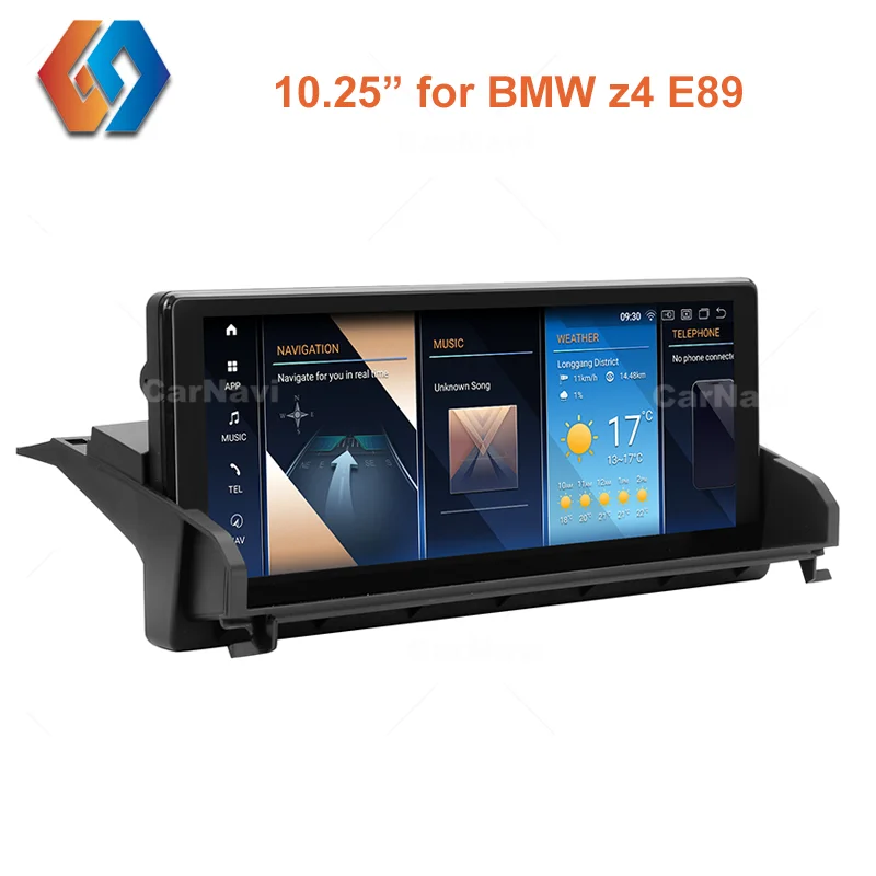 for BMW Z4 E89 New Launched Android 12.0 256G rom 4G LTE with Upgraded Real HD 1920x720 Screen Nicer Display at Day and Night