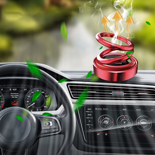 Mini chauffage cinétique portable pour voiture, désodorisant, double  anneau, rotatif, moléculaire cinétique, diffuseur de parfum, chauffage  rapide - AliExpress