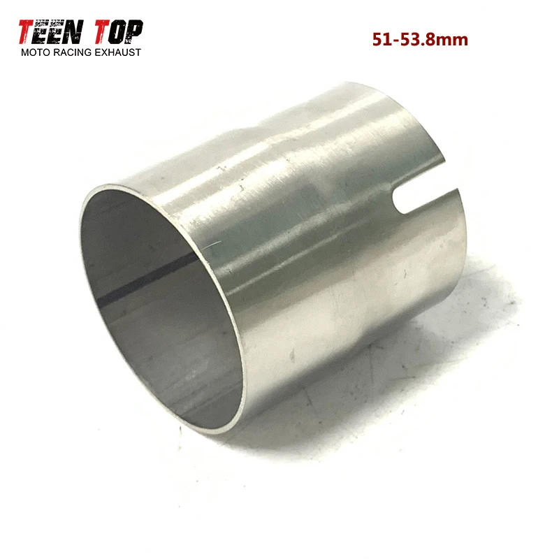 EBTOOLS per z900 mid pipe Adattatore di scarico moto tubo di collegamento intermedio, tubo di sezione centrale scarico in acciaio Modifica moto adatto per Z900 2017-2019