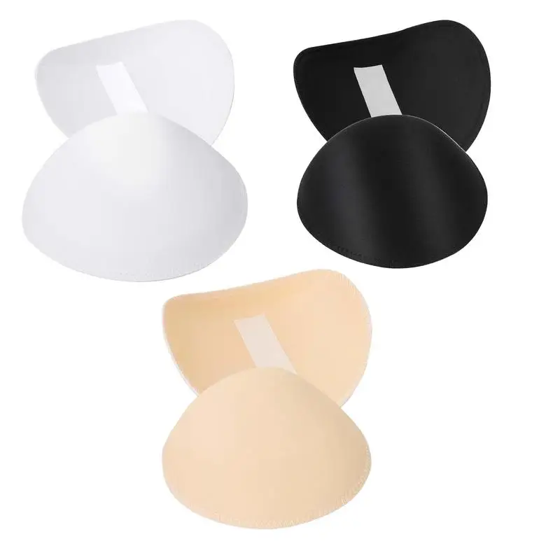 Sponge Shoulder Pads For Women 3 Pairs Sewing Foam Pads Shoulder Enhancer For Blazer Suit Coat Jacket Clothes Sewing Accessories