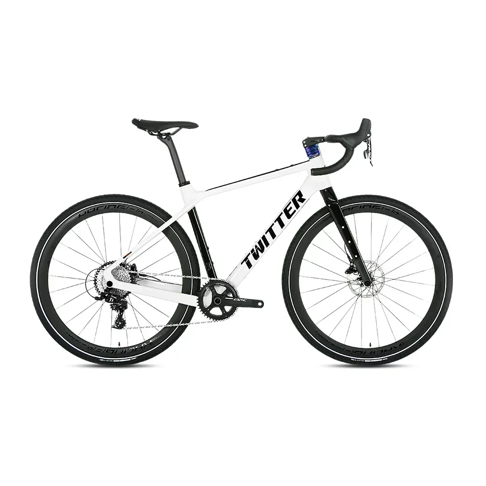 Twitter Gravel X Wheeltop Eds-2 * 13Speed Radio Transformer Fibra Di Carbonio Bici Da Strada Freni A Disco Idraulici 700 * 38C Gravel Bike