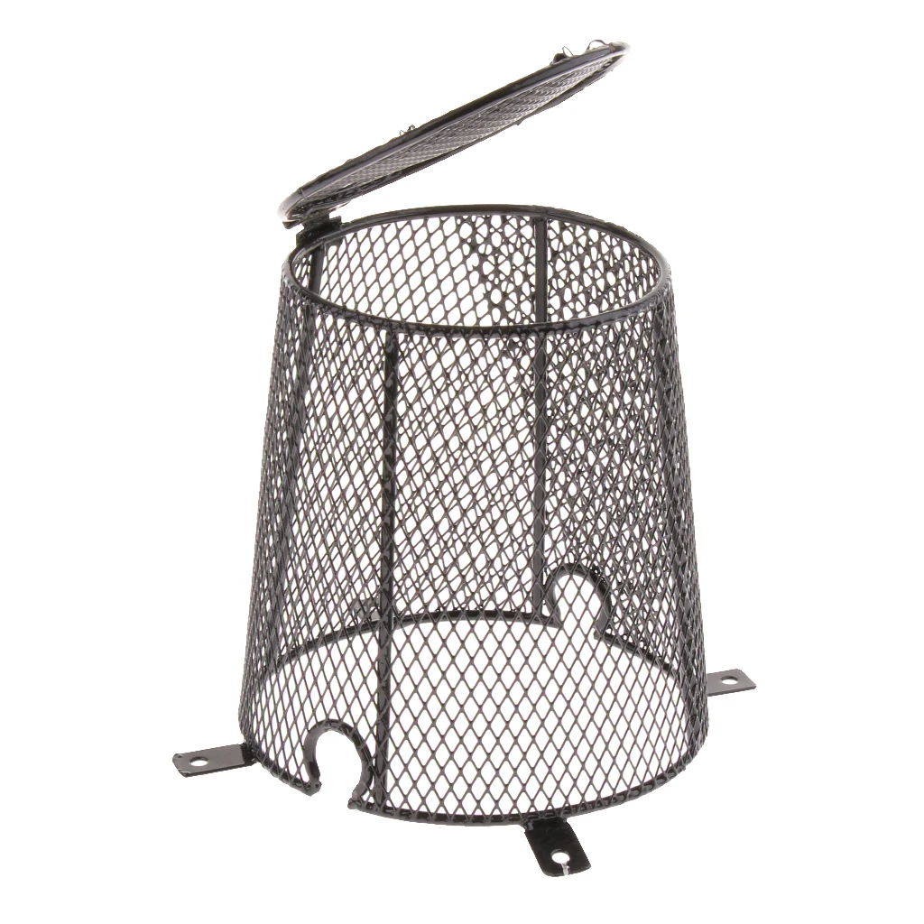 2pcs Reptile Mesh Cover Pet Prevention Reptile Anti-Scald Lampshade