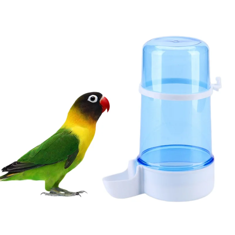 400ML Automatischer Vogelfutterspender und Tränke für Papageien – Futter- und Wasserspender für Käfigvögel – Detail 4