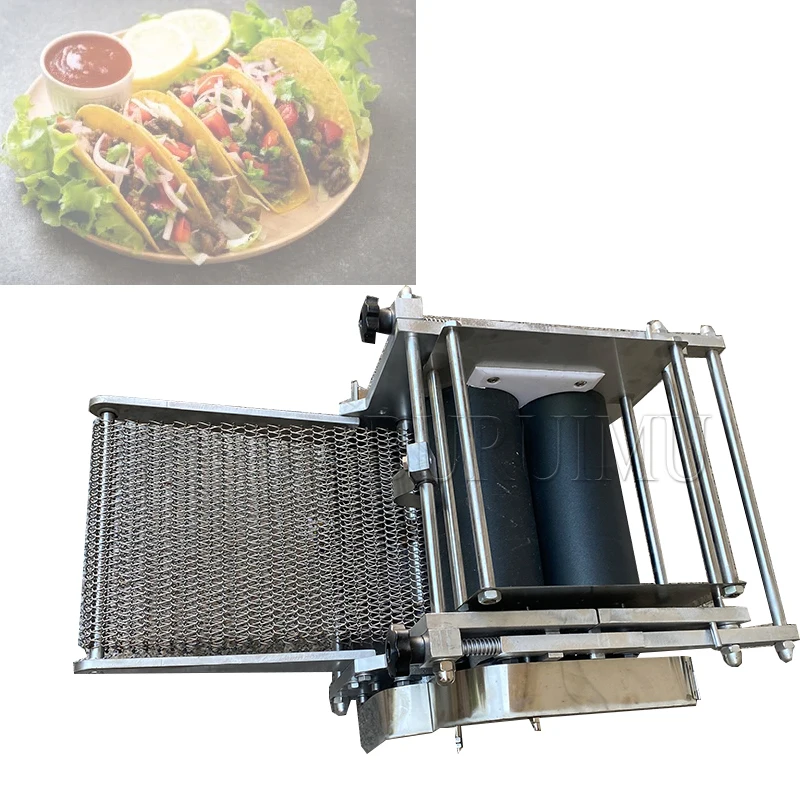 110V/220V Roti Maker Machine Tortilla Di Mais Che Fa Macchina Mais Chapati Press Roll Tortilla Machine