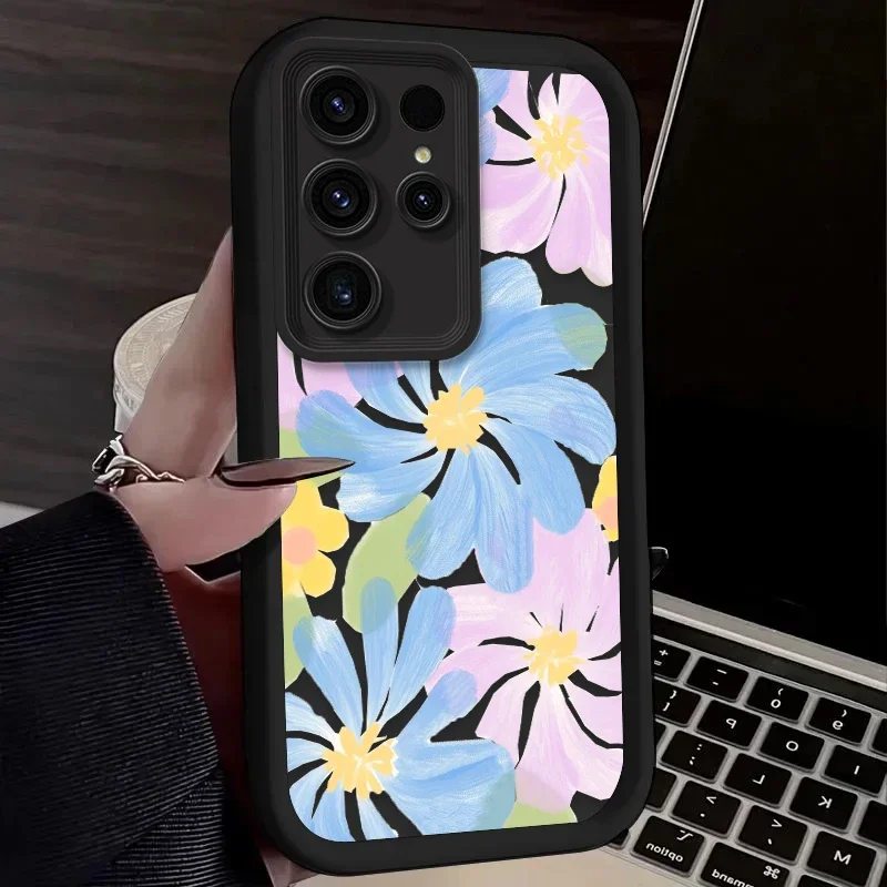 Tulip Flowers Silicone Phone Case Cover