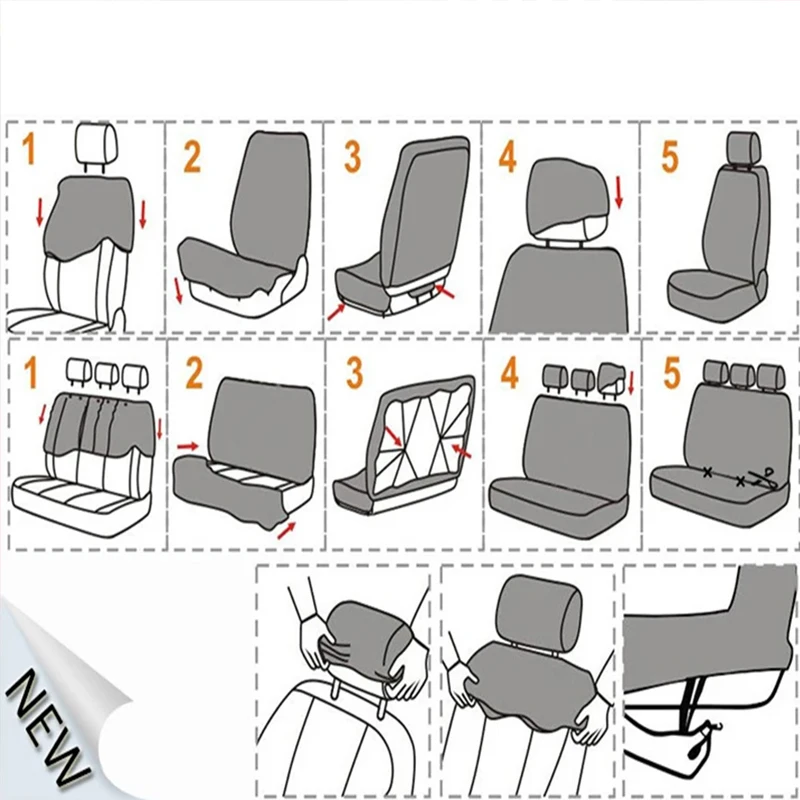 Butterfly Car Seat Covers Universal Car Seat Cover Car Seat Protection SUV Seat Protecto Covers Women Car Interior Accessories