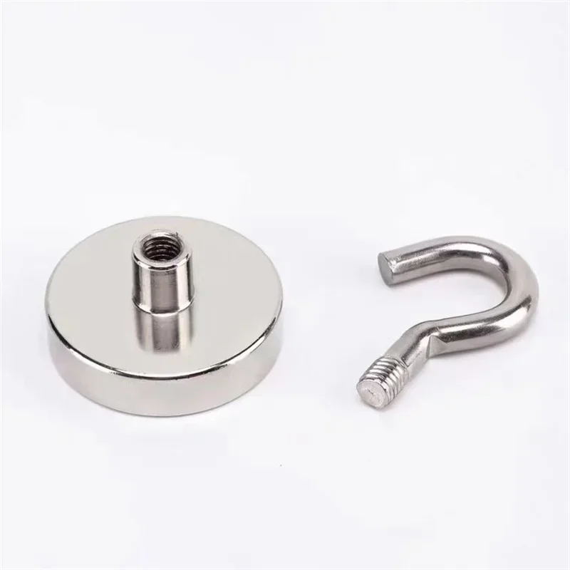 D16-D75 Super Strong Neodymium Magnet Powerful Fishing Magnet Deep Sea Fishing Search Magnetic Pot Searcher