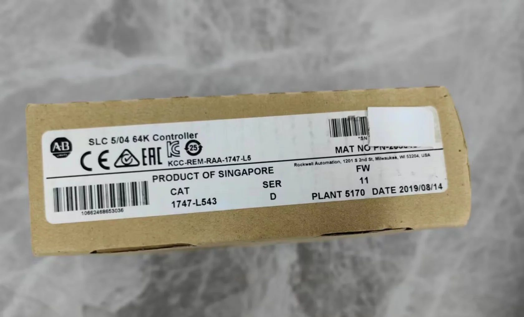 Рисунок 3 - новый AB 1747-L543 1747L543 D в