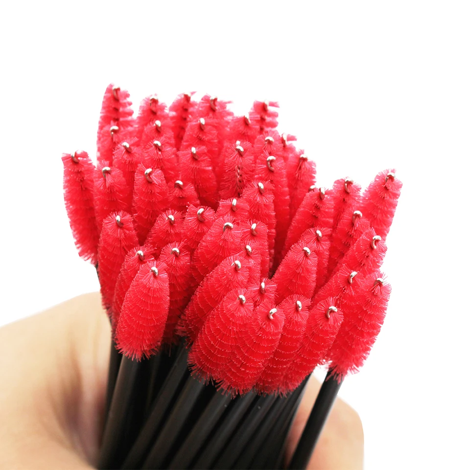 Eyelashes Makeup Brush Disposable Cotton Swab Eyelash Brushes