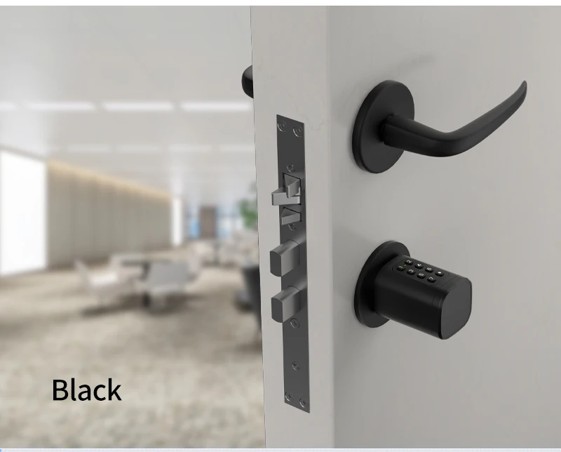 Tuya APP Fingerprint Cylinder Smart Door Lock Electronic Digital RFID Keypad Cod