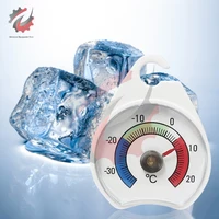 Thermomètre de réfrigérateur-30-20 deg C Thermomètre de réfrigérateur classique Grand cadran Thermomètre pour congélateur Réfrigérateur Refroidisseur 2