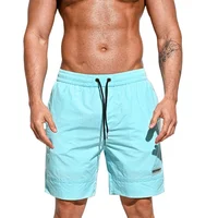 Long Swim Shorts Men Beach Swimwear Bathing Suit Man Bermuda Surfing Boardshorts Desmiit Fast Dry Men’s Sport Shorts with Liner