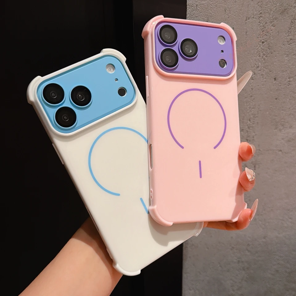 Shockproof Candy Colourful Phone Case For Iphone Pro Max Official_voghion.com