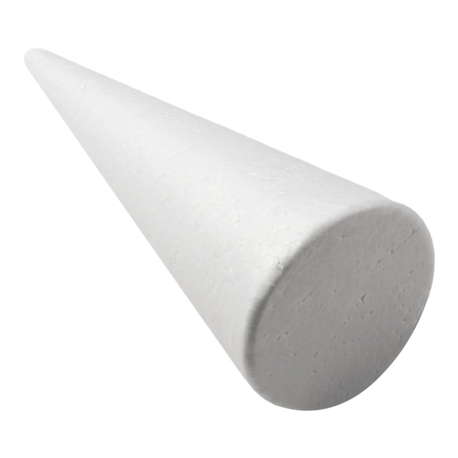 

For DIY Christmas Tree Party Foam Cones Home Party Decor Accessories Polystyrene White 3 Size Christmas Decoration