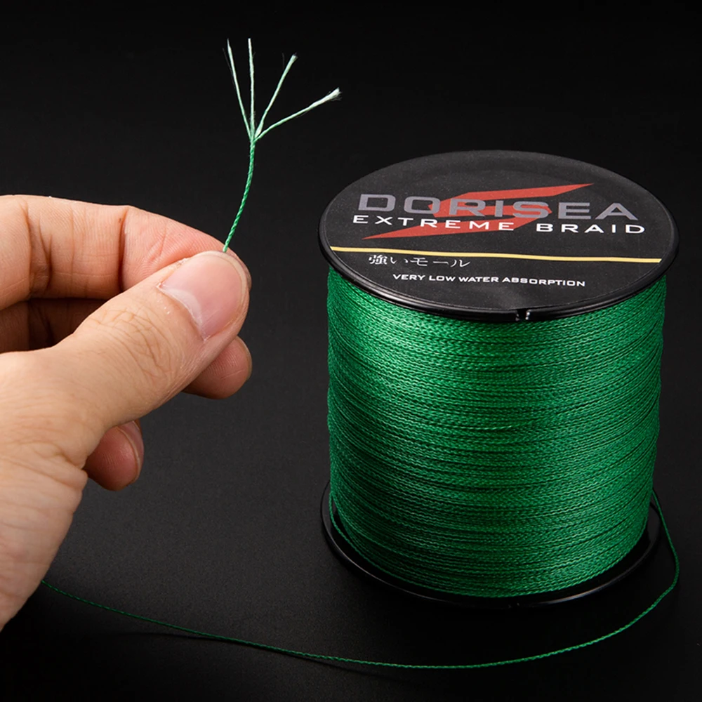 DORISEA 500m Super Strong Japan Multifilament PE Braid Fishing Line